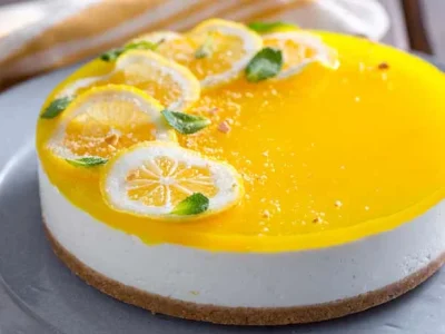 چیز کیک لیمویی با طعمی فوق العاده