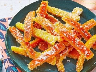 طعم شیرین خاطرات کودکی با پوست پرتقال شکری