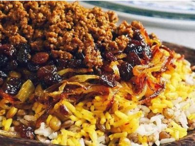 عدس پلو مجلسی؛ شکم‌گردی در خانه