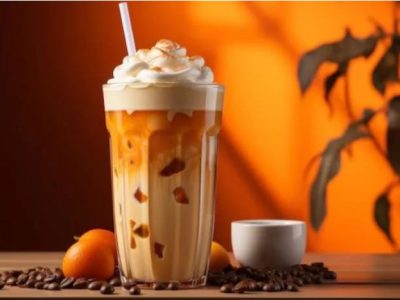 فراپه خرمالو؛ طعمی پاییزی در لیوان