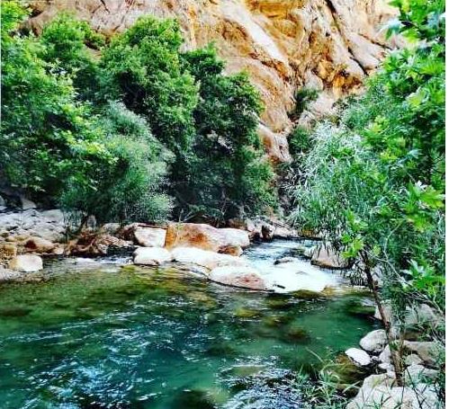 پناهگاهی بهشتی در دل کوهستان: سفر به چشمه ناز اصفهان