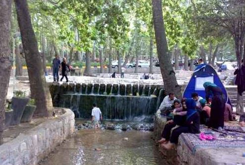 بش قارداش؛ تفرجگاهی پرآب و چشمنواز در قلب بجنورد