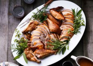 ژیگو بوقلمون نرم و آبدار؛ طرز تهیه برای مجالس